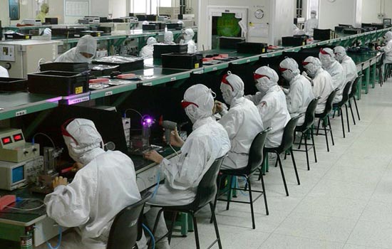Továrna Foxconn v Indii