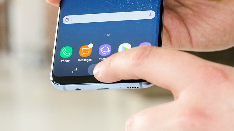 domovské tlačítko samsung galaxy s8plus