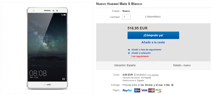 Obrázek - 5 obchodů, kde si můžete koupit Huawei Mate S