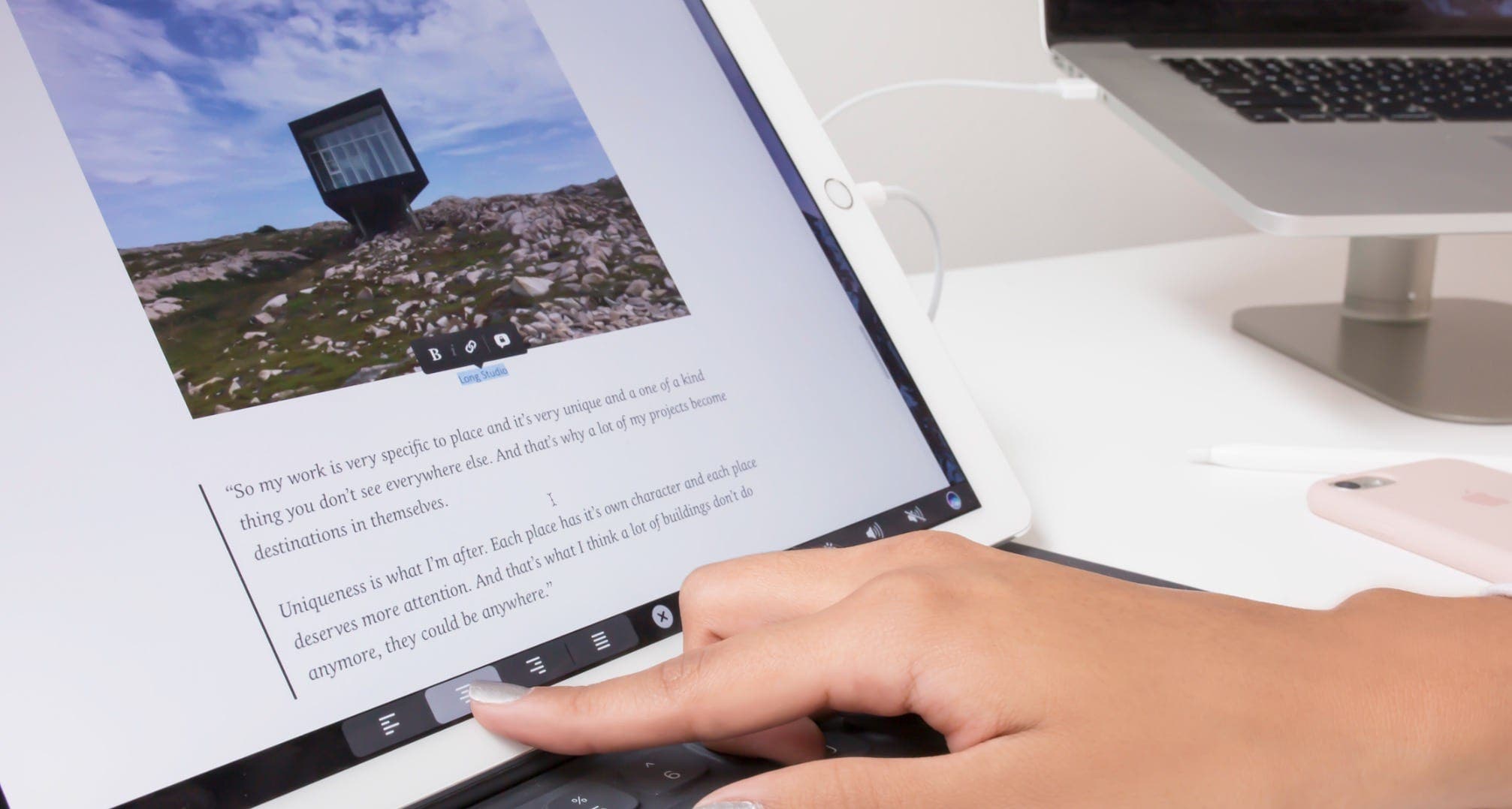 Přidejte Touch Bar na Mac díky aplikaci iPad a Duet Display