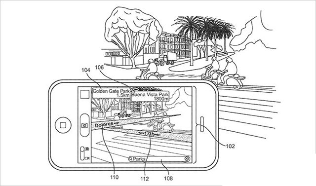 Patent na rozšířenou realitu společnosti Apple