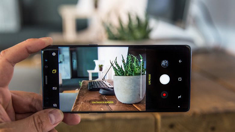 fotoaparát Galaxy Note 8