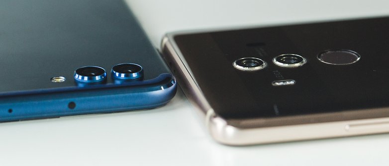 AndroidPIT Honor View 10 vs Huawei Mate 10 Pro 9119