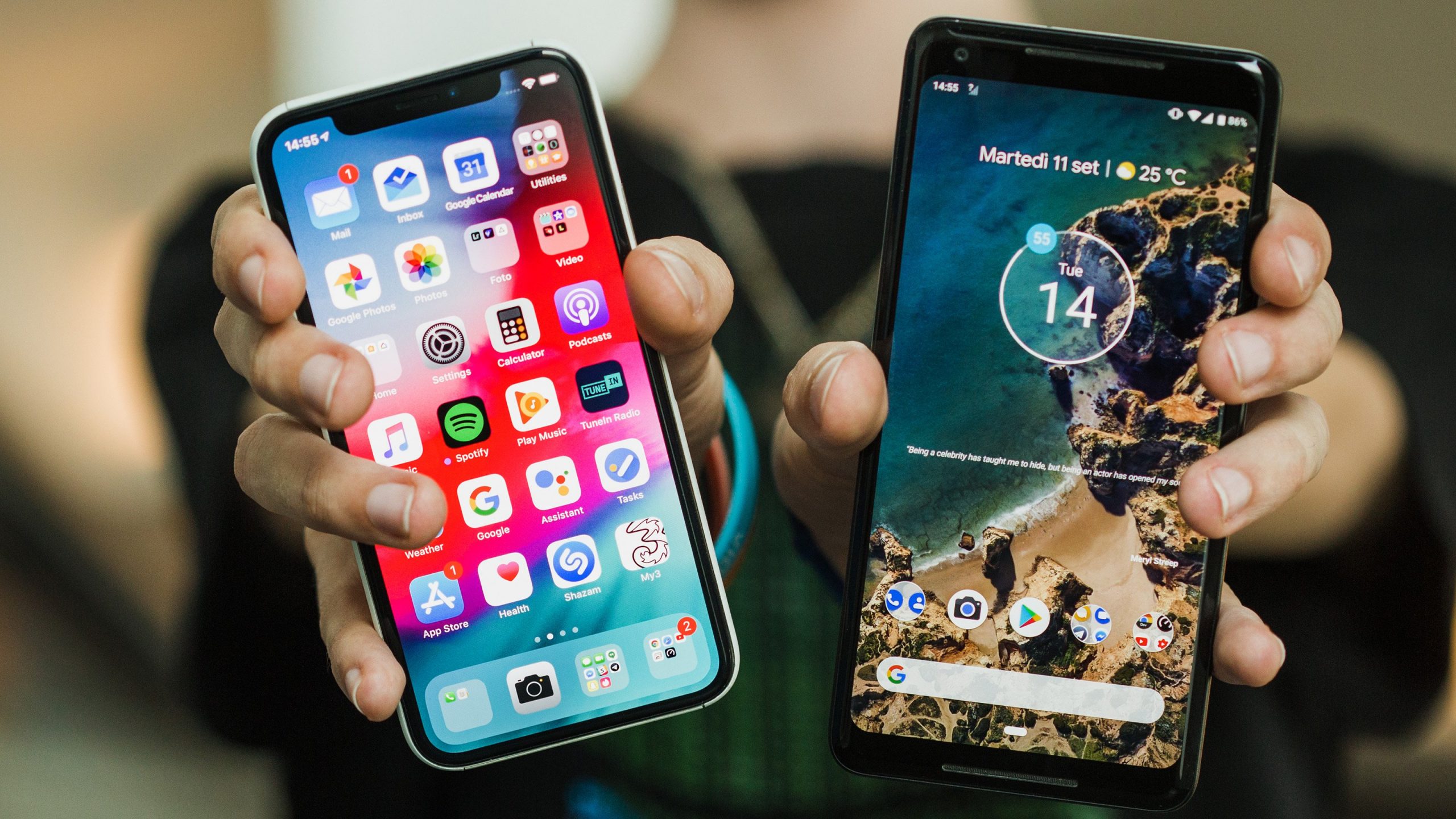 Android 9 Pie vs. iOS 12: dvě různé strategie úspěchu