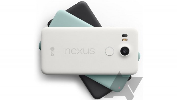 Displej - odhalte Google Nexus 5X, pohled zepředu a dostupné barvy