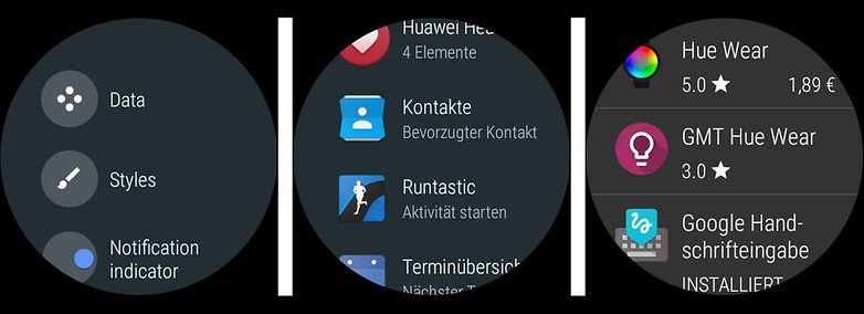 Android opotřebení 2 komplikace