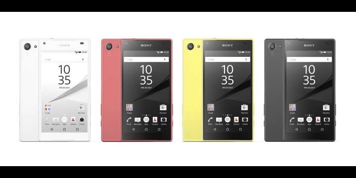 Sony Xperia Z5 Compact, malý bratr Z5