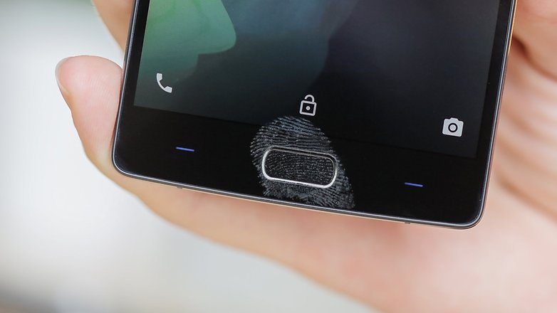 Skener otisků prstů AndroidPIT OnePlus 2 super špinavý