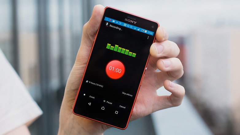 chytrý hlasový záznamník Androidpit 2