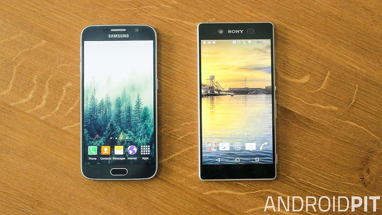 androidpit galaxy s6 vs xperia z3 plus srovnání 1