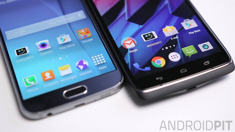 snímek obrazovky motomaxx vs galaxy s6