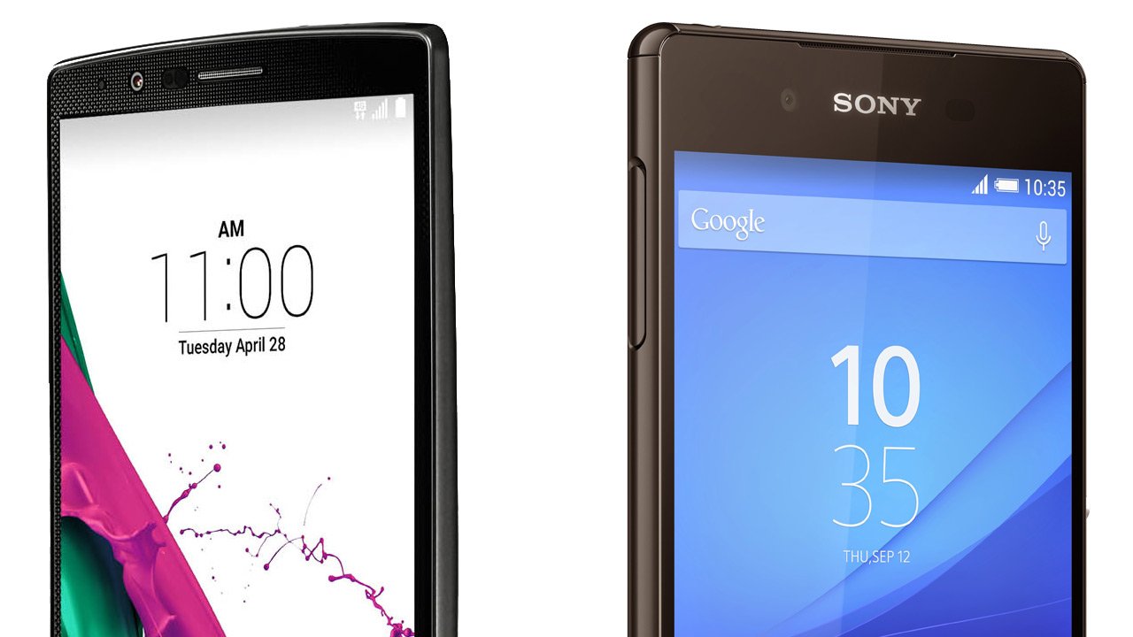 LG G4 vs Sony Xperia Z3 +: Porovnání dvou velmi odlišných alternativ