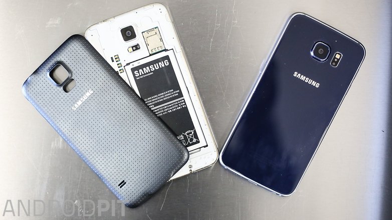 Samsung Galaxy S5 a Samsung Galaxy S6 1