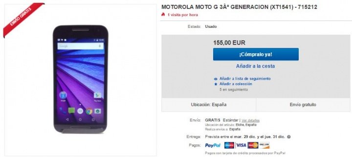 Obrázek - Kde koupit nejlevnější Motorola Moto G 2015