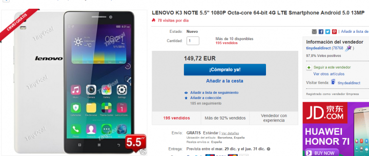 Obrázek - Kde koupit Lenovo K3 Note