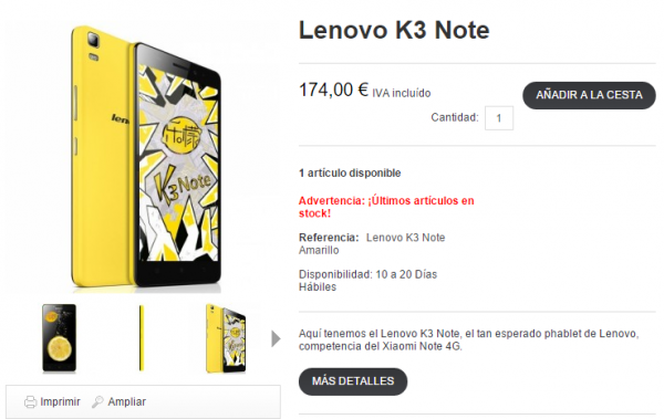 Obrázek - Kde koupit Lenovo K3 Note