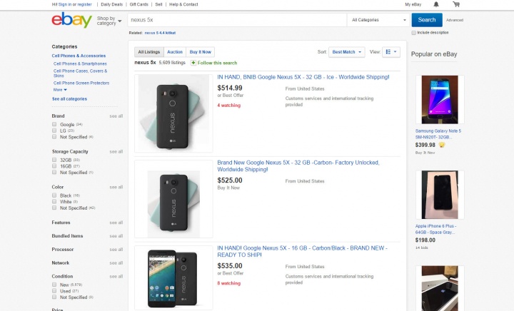 Obrázek - Kde koupit Nexus 5X ve Španělsku