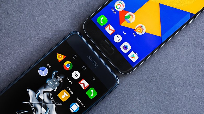 AndroidPIT Samsung Galaxy S7 vs Honor 8 2745