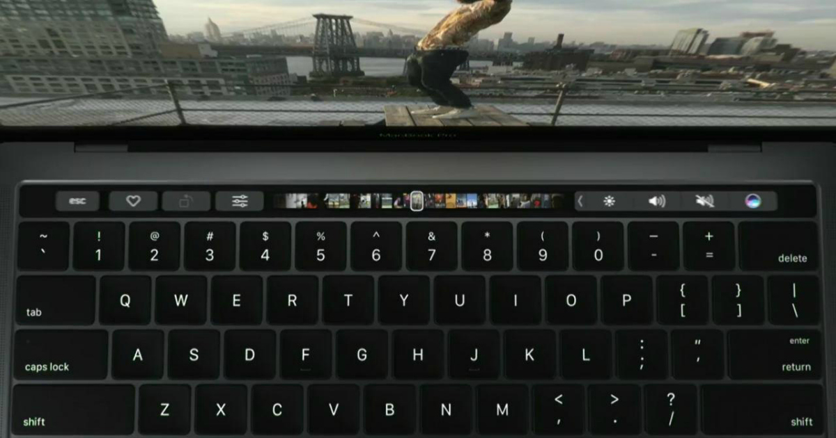 Touch Bar, nejnovější skvělý vynález společnosti Apple
