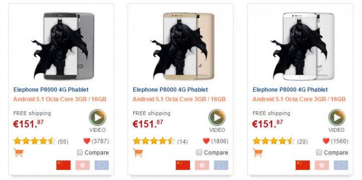 Obrázek - Kde mohu koupit Elephone P8000 ze Španělska?