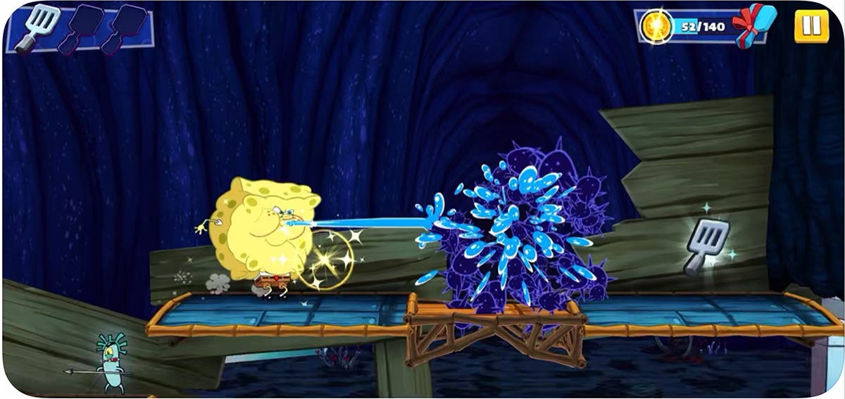 Spongebob přistává na Apple Arcade s The Krabby Hunt 12 Krabby Burger Avı