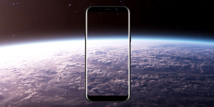 Bluboo S8, smartphone "celá obrazovka"sleva před prodejem