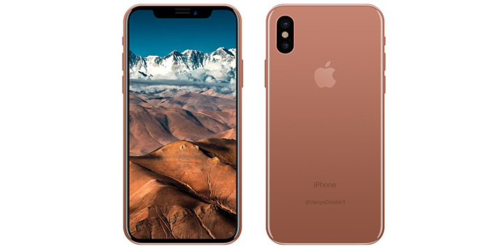 Nová barva iPhone 8 je Blush Gold 10 Nová barva iPhone 8 je Blush Gold