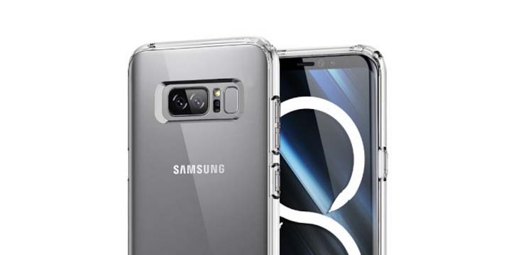 Galaxy Note 8 uniká v pouzdře