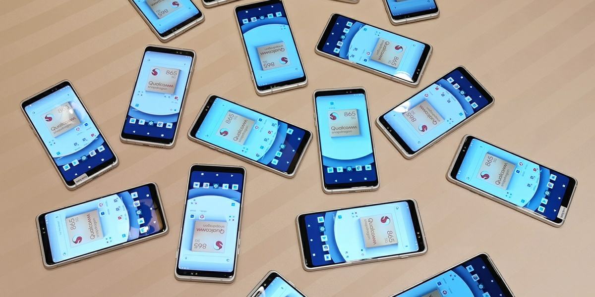 mobilní telefony se Snapdragon 865
