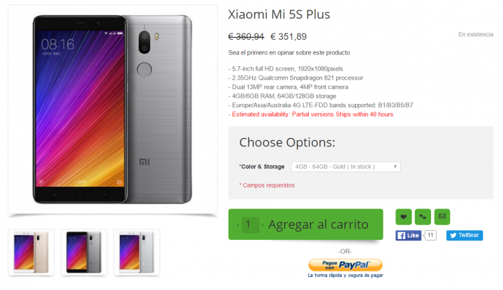 Obrázek - 5 obchodů, kde si můžete Xiaomi Mi5S Plus koupit