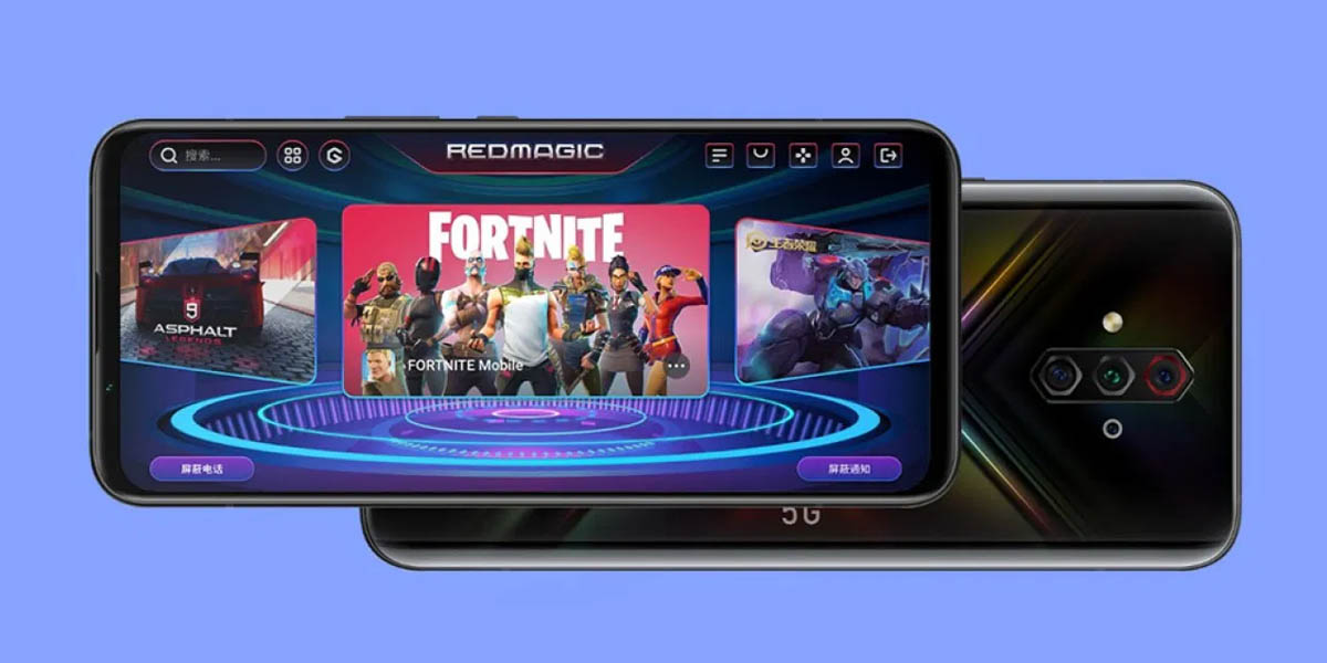 Nubia redmagic 5g lite se 144Hz displejem