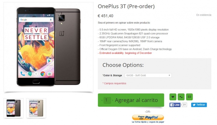 Obrázek - Kde koupit OnePlus 3T
