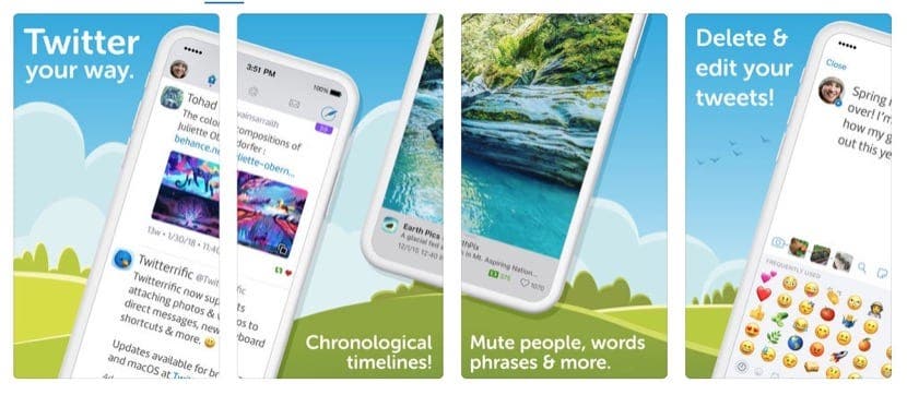 Twitterrific mimo jiné ztrácí oznámení push a aplikaci Apple Watch…