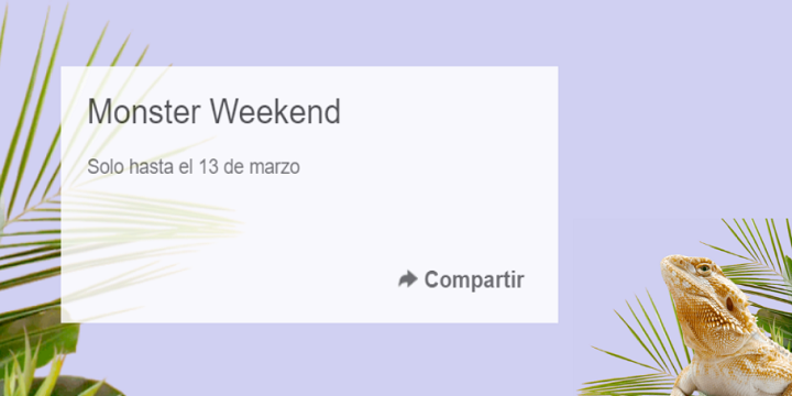 Zjistěte více o nejlepších eBay nabídkách pro Monster Weekend
