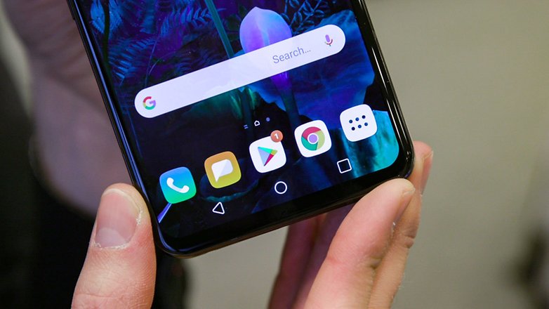AndroidPIT lg v50 čelist 421