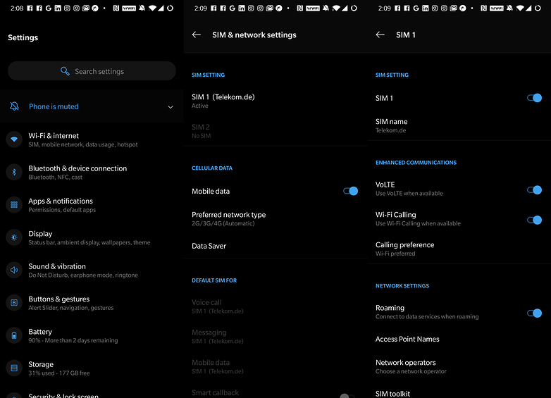 oneplus 7 pro tipy triky volte sim
