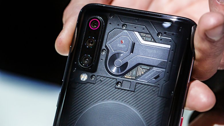 AndroidPIT xiaomi mi9 transparentní