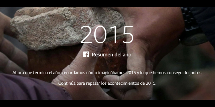 Souhrn za rok 2015 podle Facebooku