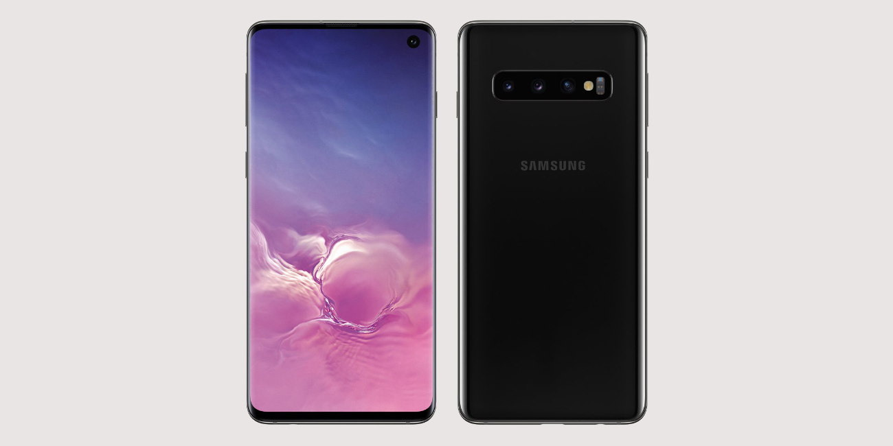 Obrázek Galaxy S10: Snímač otisků prstů a vestavěná selfie kamera na obrazovce