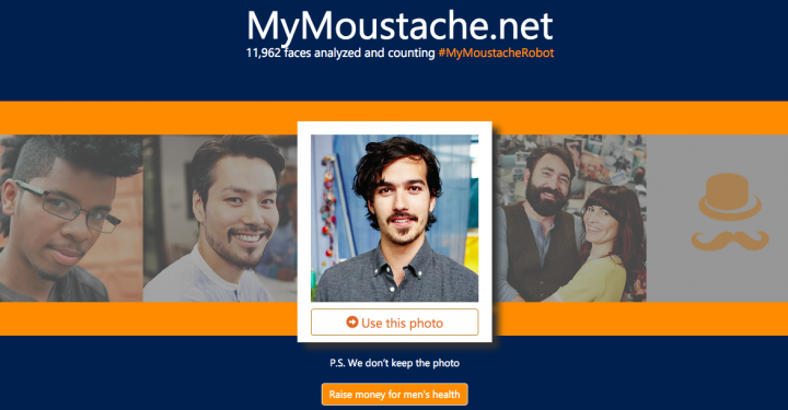 MyMoustache, nový nástroj společnosti Microsoft ve stylu Movember