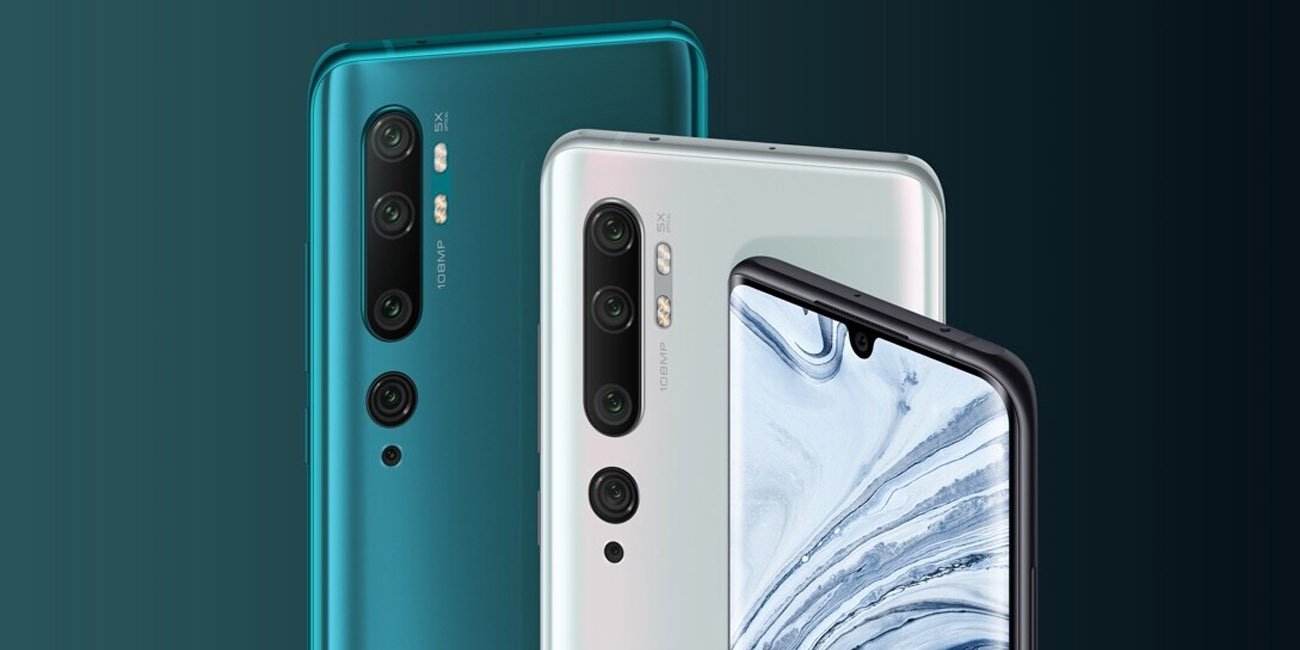 Xiaomi Mi Note 10 Pro dorazí do Španělska: o 108 megapixelů více paměti pro mobilní zařízení