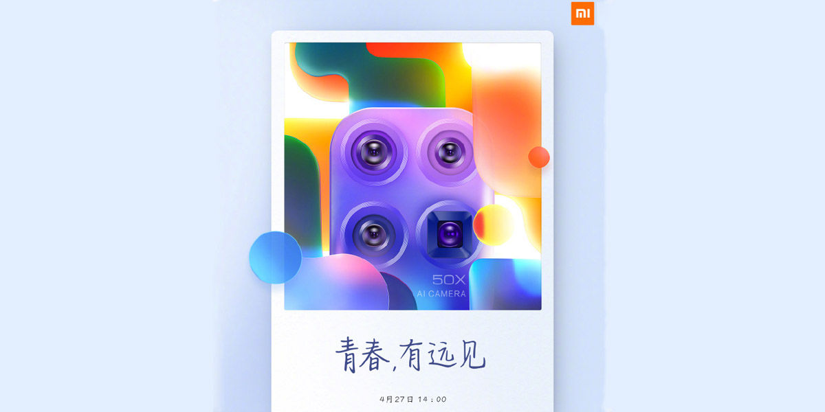 xiaomi mi 10 mládež zoom x50