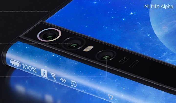 Obrázek - Xiaomi Mi MIX Alpha, smartphone na celou obrazovku s fotoaparátem 108 megapixelů