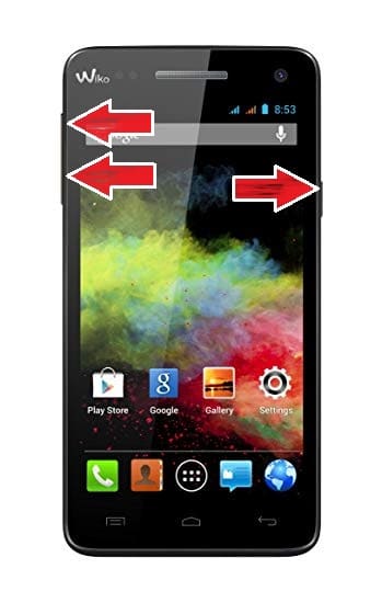 Dokončete resetování Wiko Rainbow dvěma různými způsoby