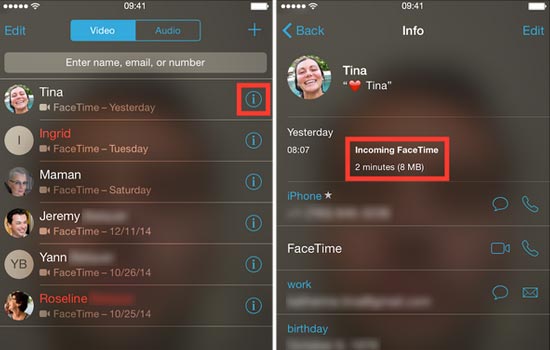 Zjistěte množství dat použitých pro iPhone-2