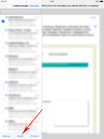 Odstraňte všechny e-maily z aplikace Mail na iPhonu a iPadu.