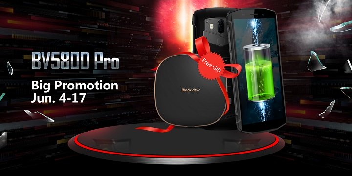Získejte Blackview BV5800 Pro s bezdrátovou nabíječkou zdarma