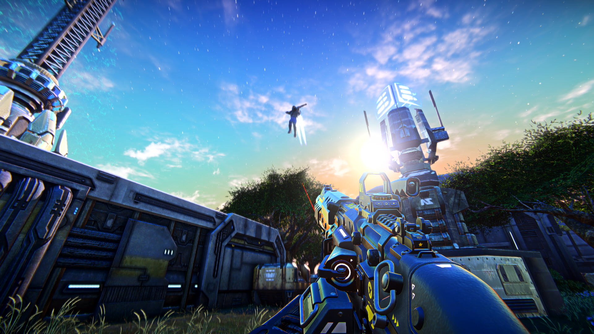 Masivní 500 vs 500 sci-fi stříleček PlanetSide Arena…