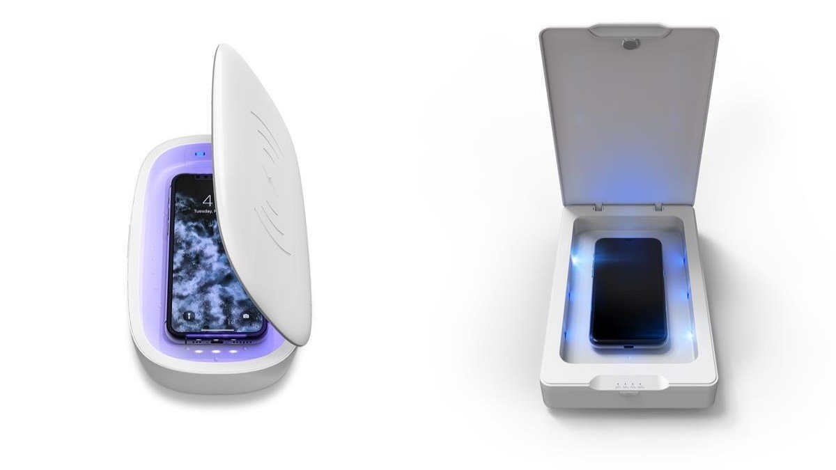 Nové pouzdra Mophie a InvisibleShield dezinfikují mobilní telefon UV zářením 7 Nové pouzdra Mophie a InvisibleShield dezinfikují mobilní telefon UV zářením
