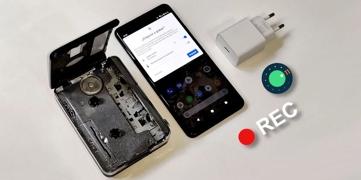 nahrávání obrazovky Android 11